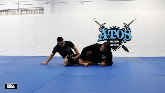 Amazing Modified Inside Heel Hook 