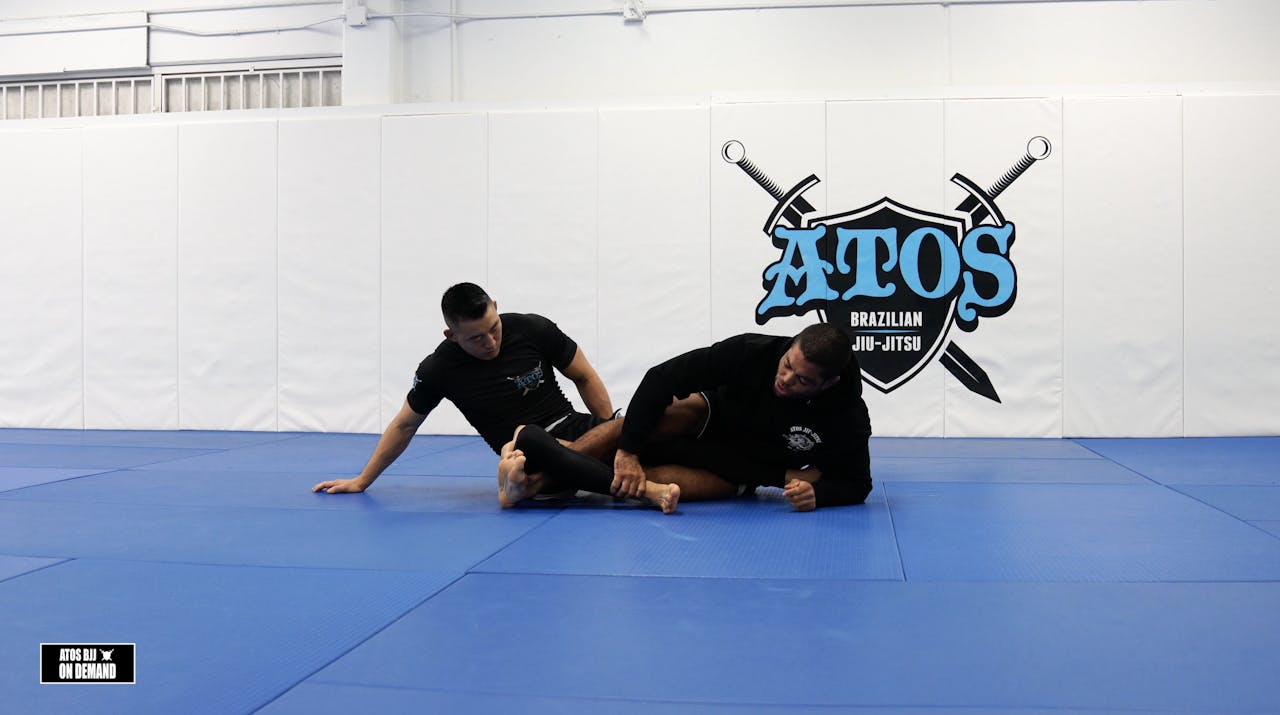 Amazing Modified Inside Heel Hook Advanced JiuJitsu NoGi Atos