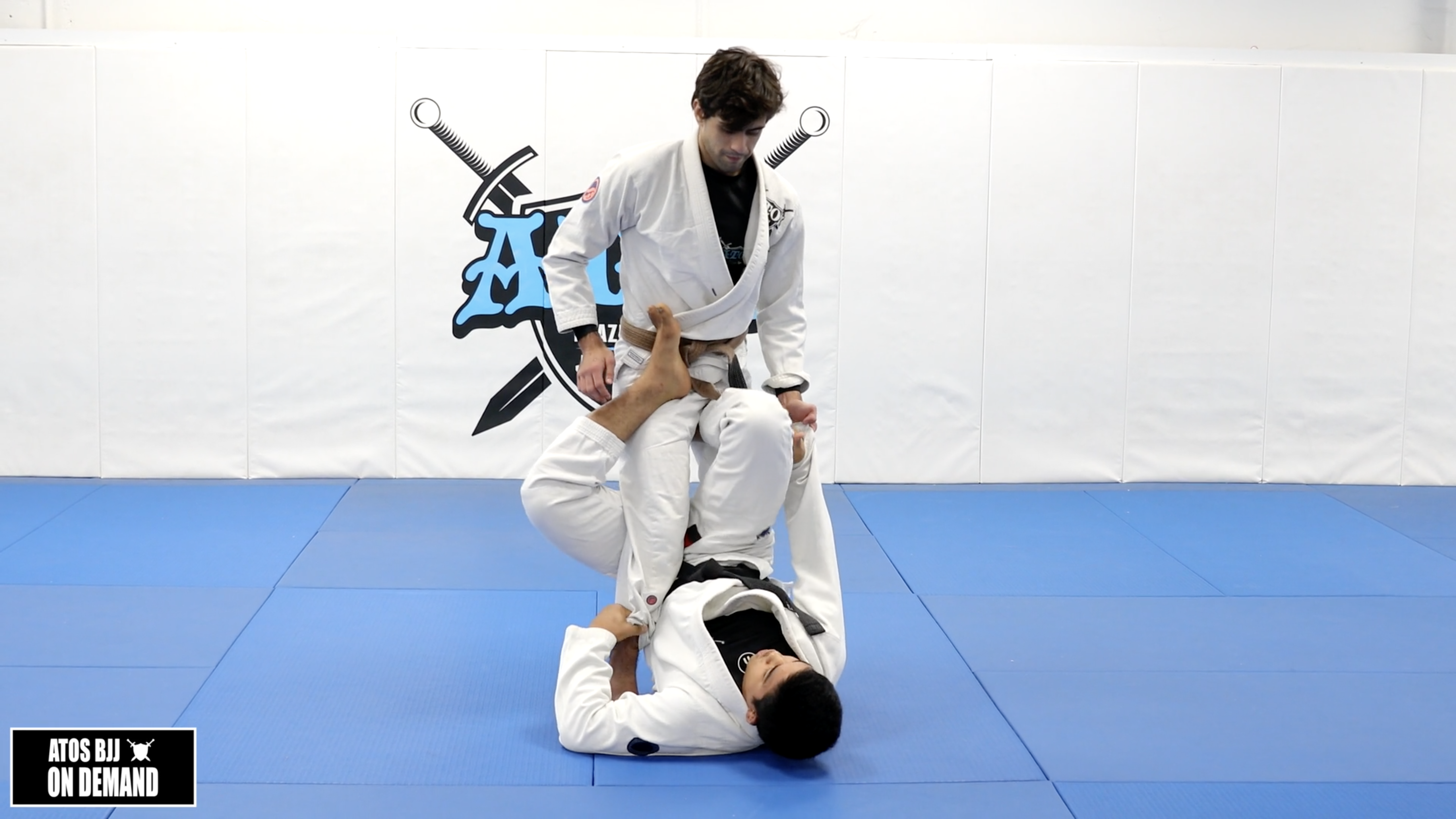 Modified Single Leg X Sweep From DLR Guard | Important Details On How to Come up
