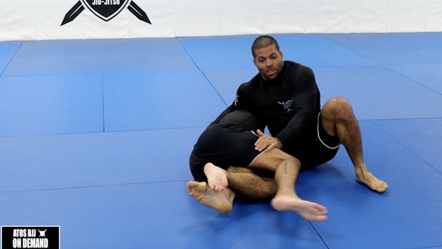 Amazing Over Under Pass Counter Attack to Triangle Submission & Back Attack