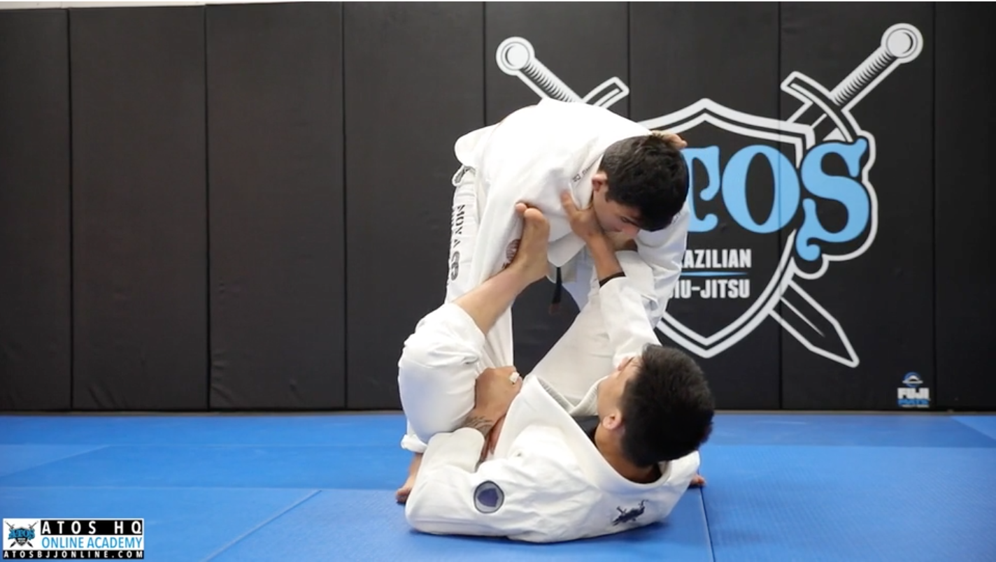 Omoplata from Shallow Lasso Guard + Back Take Options