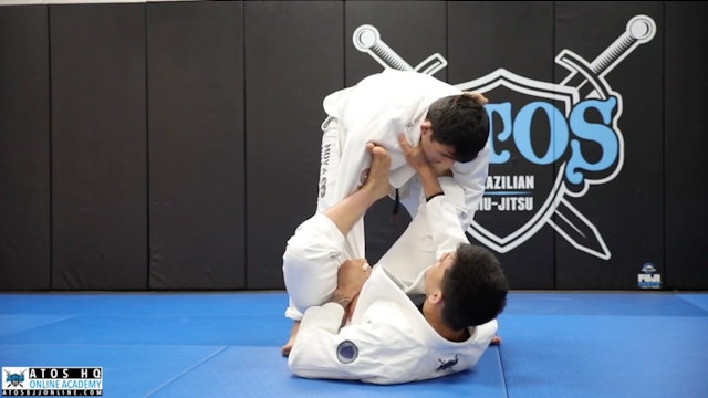 Omoplata from Shallow Lasso Guard + Back Take Options
