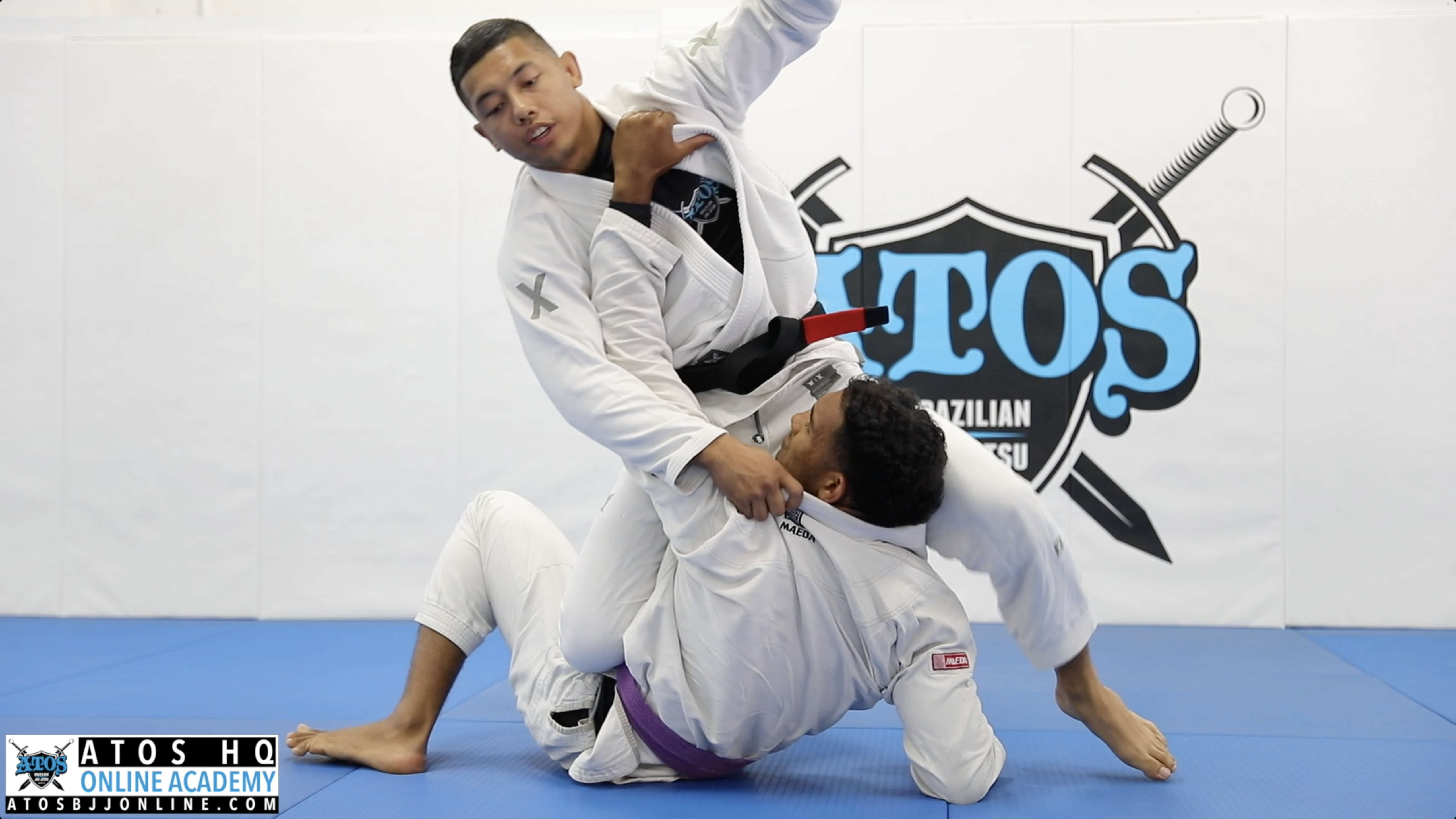 Triangle When Opponent Plays Knee Shield Guard
