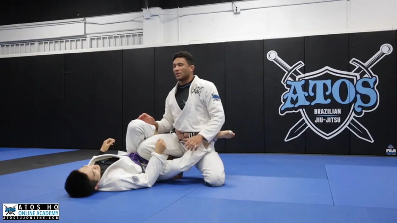 Sweep From Single Leg X - Dominique Bell - Atos BJJ OnDemand
