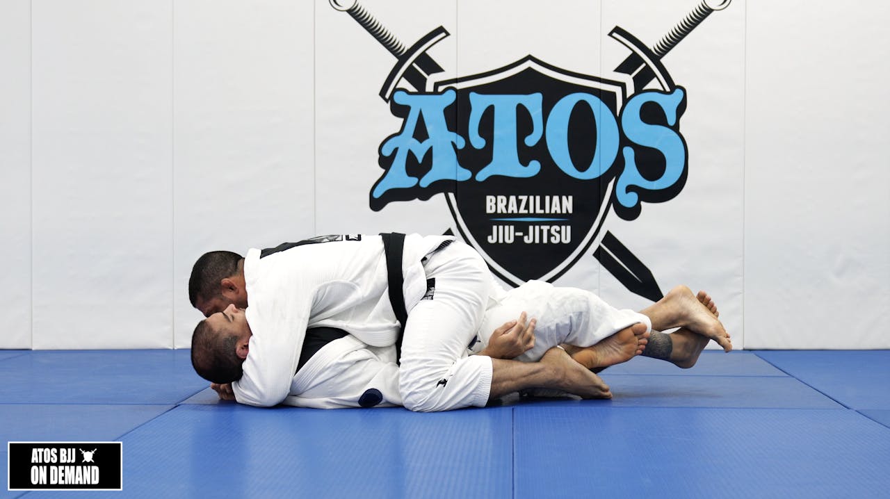 Lockdown Escape transitioning to Guard Pass Andre Galvao Atos BJJ