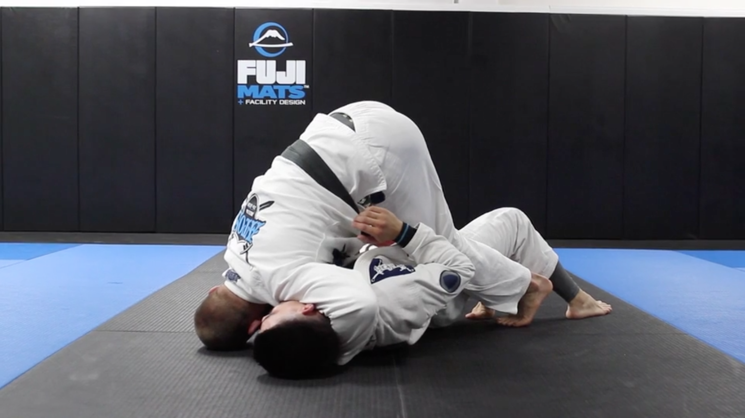 Half Guard Pressure Pass to Side Control