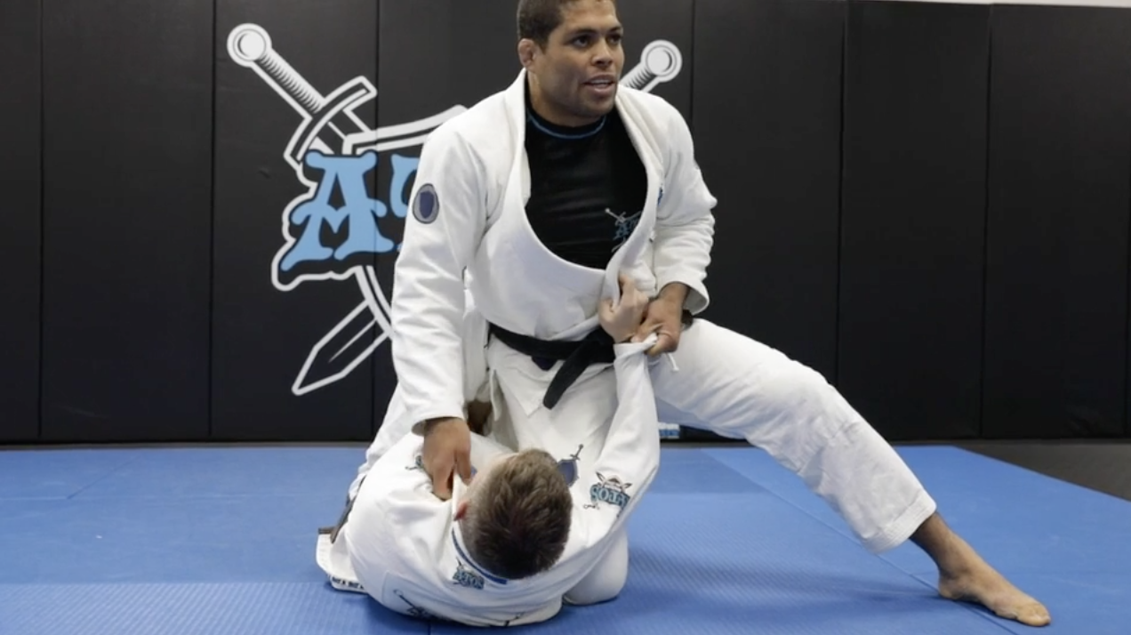 Baseball Choke from The Knee Cut Position 