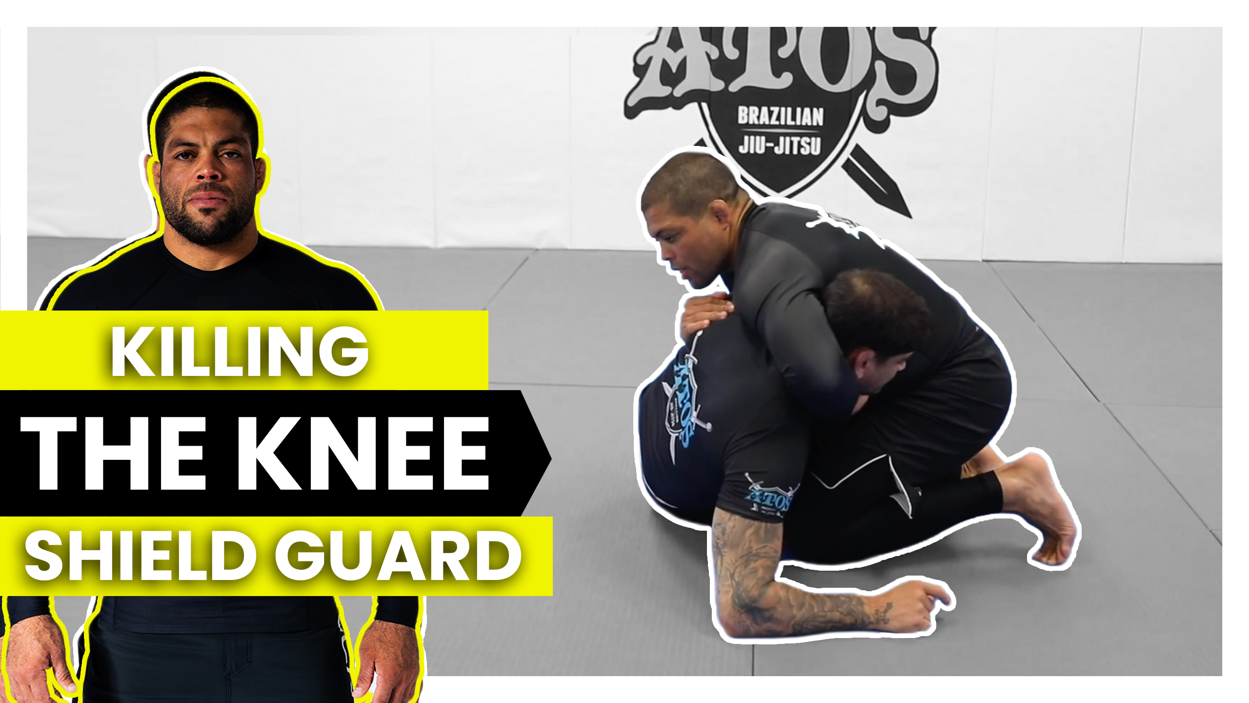 Killing The Knee Shield Half Guard  Course by Andre Galvao