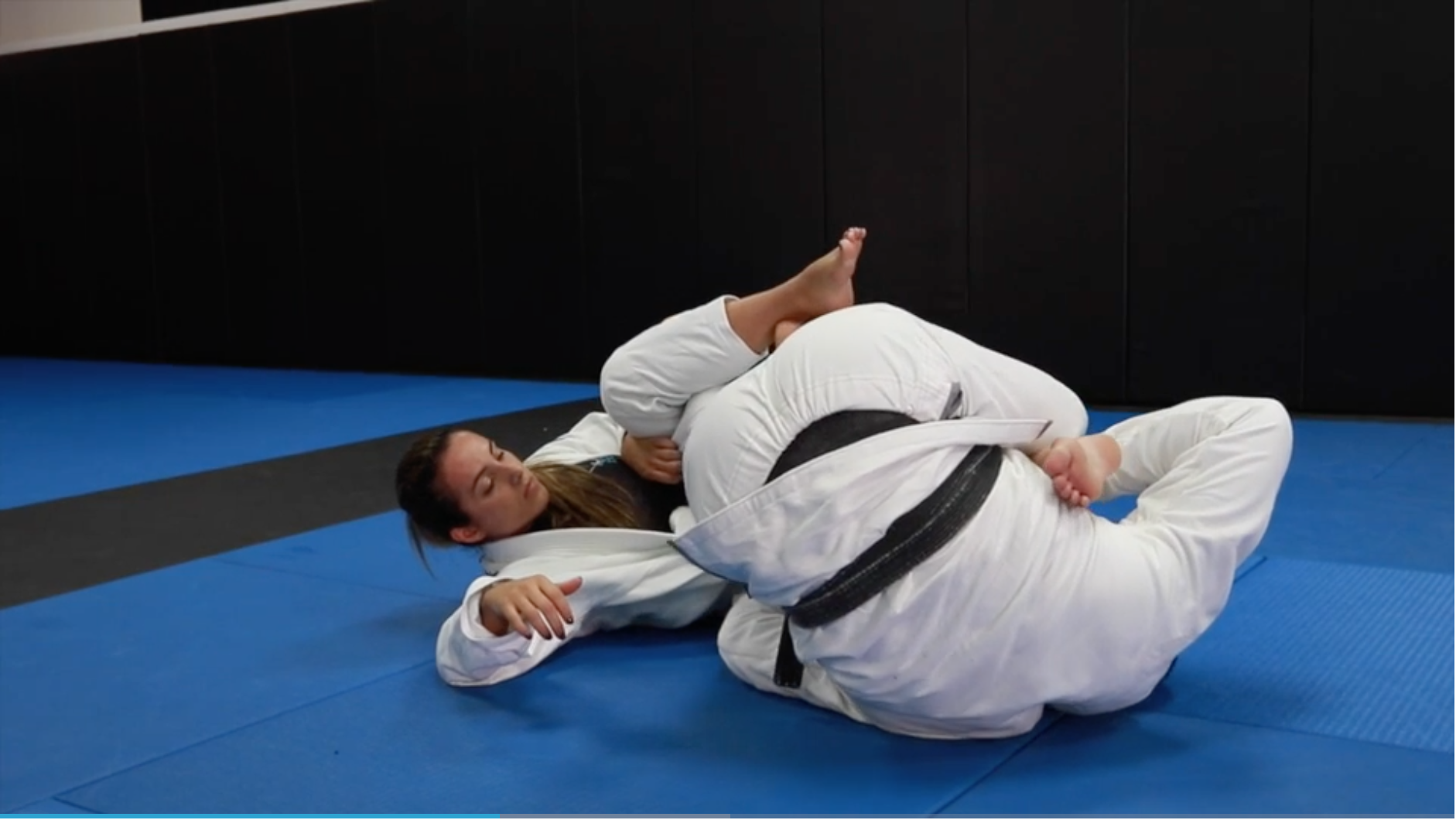 Hammock Guard To Modified Berimbolo Back Take + Sweep Option