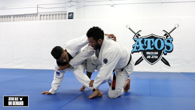Forcing Half Guard From DLR to Sweep
