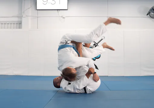 De la Riva Overhead Sweep & Sit up Sw...