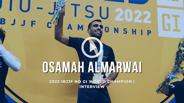 Osamah Almarwai Interview: The First No Gi World Champion from Yemen 🥇