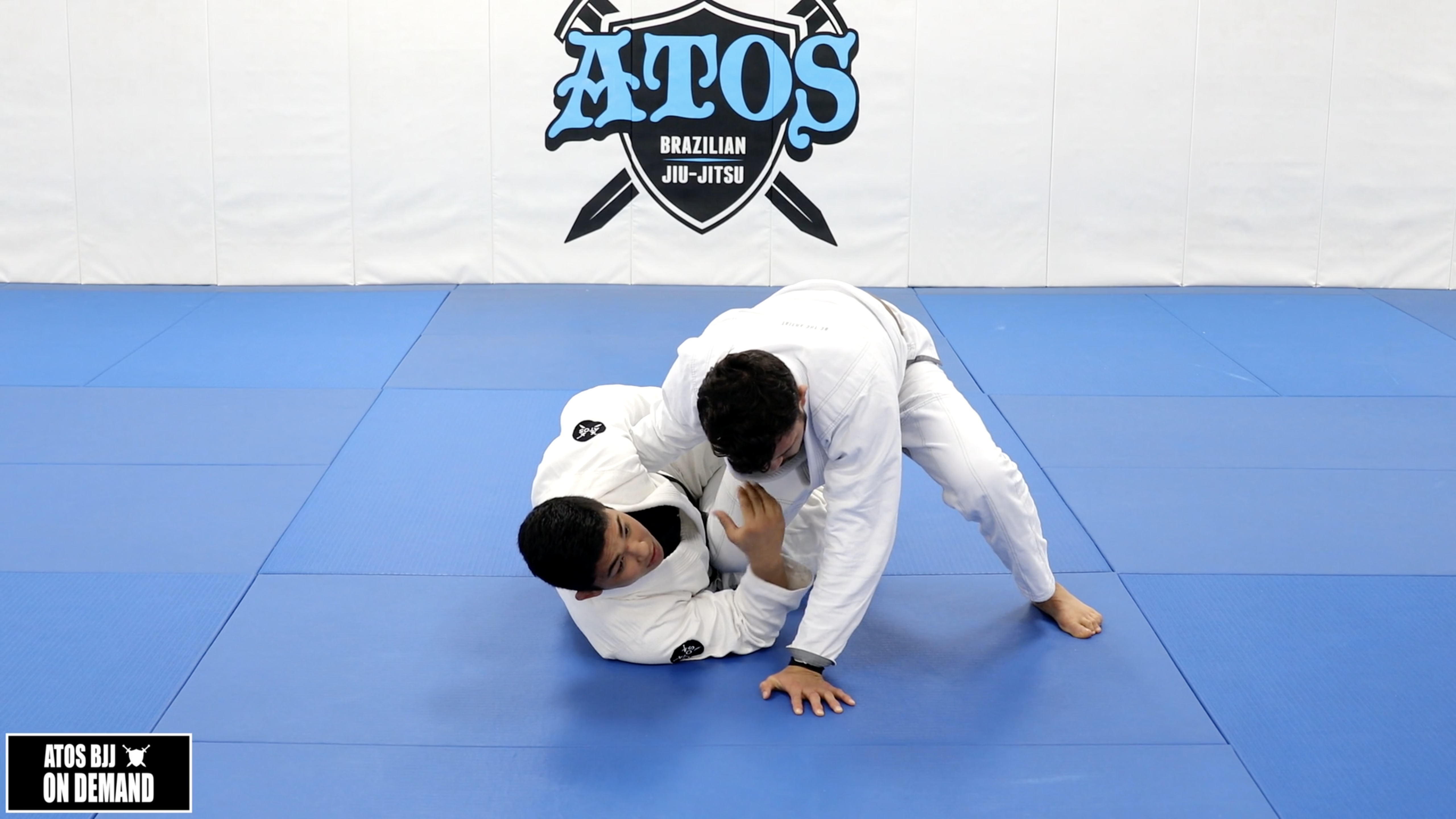 Countering HQ Position With Sweep or Back Take Option