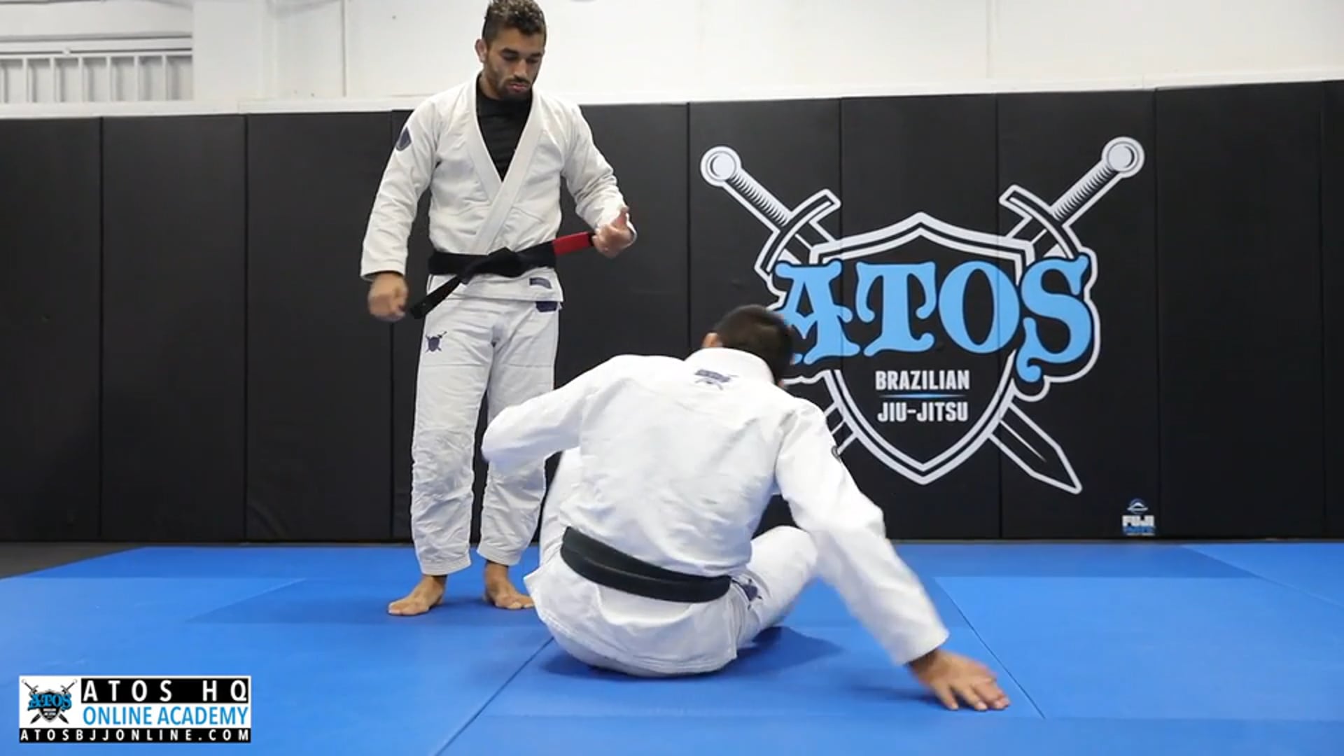 X Guard Sleeve Grip Sweep From Knee Shield Half Guard