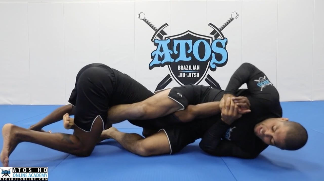 The Sneaky Arm Lock From Side Mount Andre Galvao Atos BJJ OnDemand