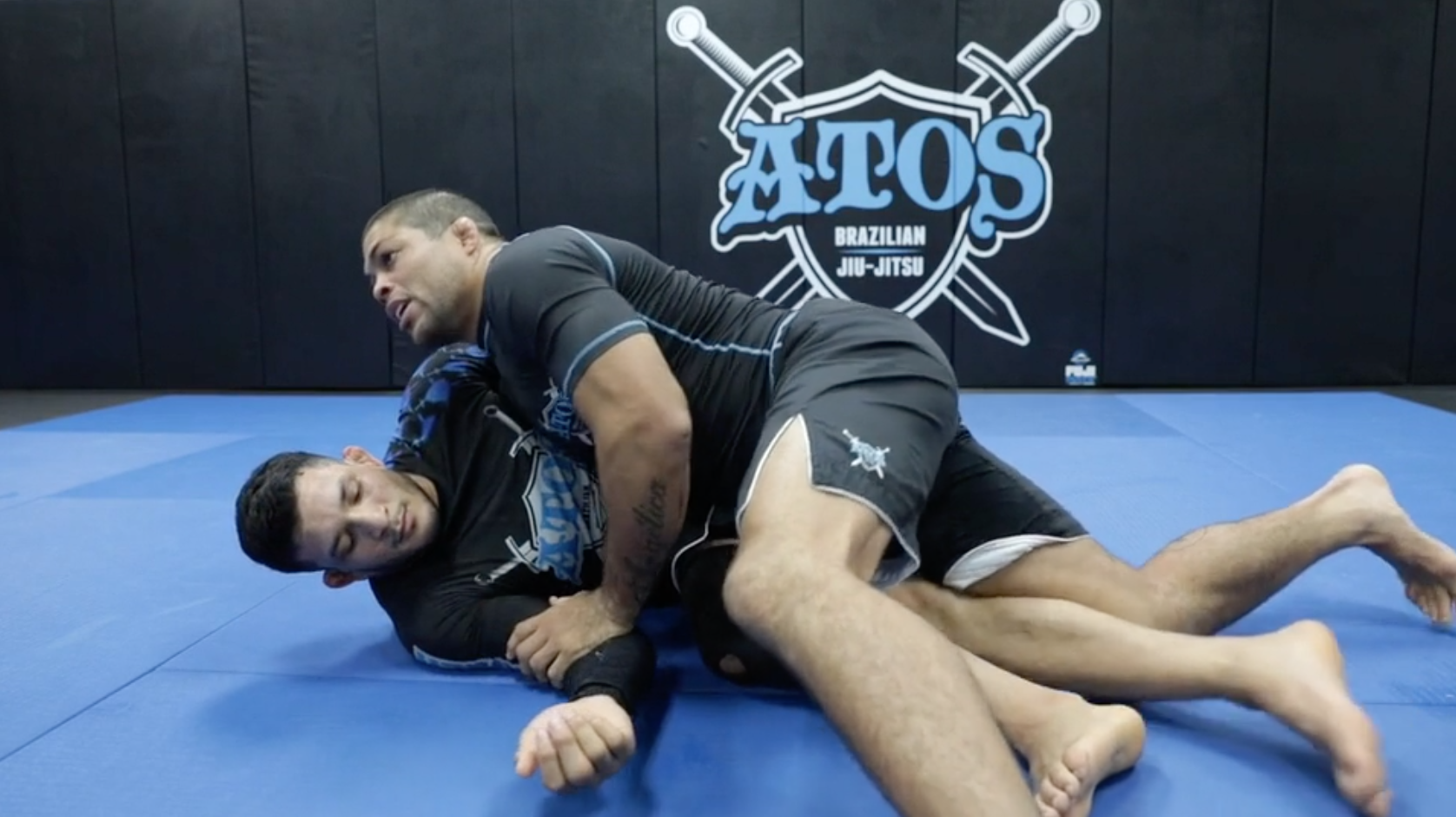 Side Smash Pass from Hooks Guard + Knee Bar Option