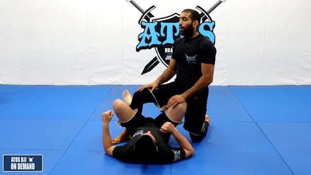 Stack Pass from Half Guard - Kid's Class