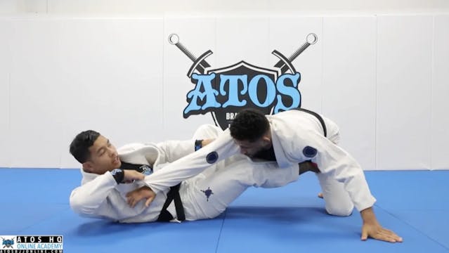 Arm Bar From Two-on-One Guard