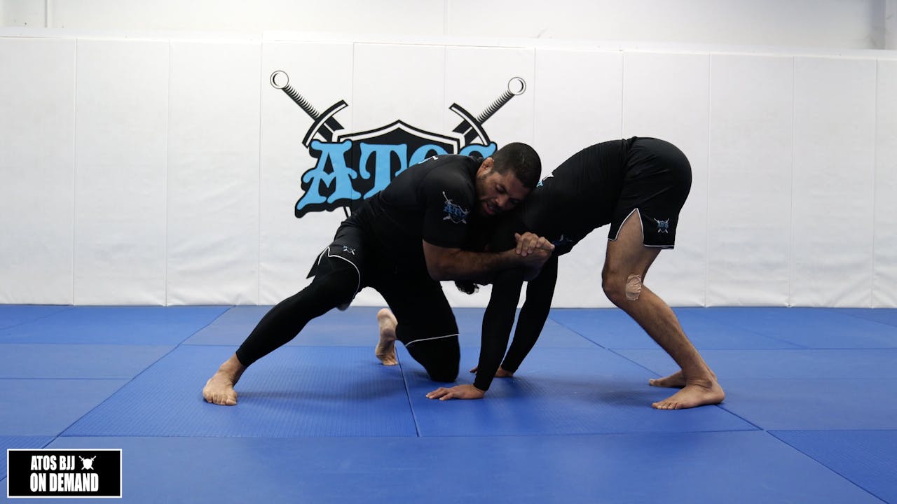 Modified Anaconda Choke From Head Lock Position Andre Galvao Atos