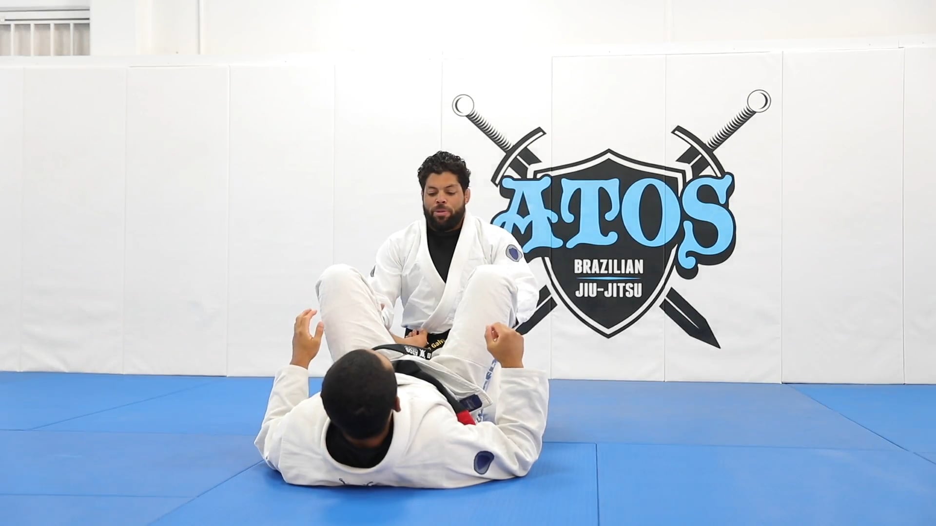 Side Smash Pressure Pass set up From Reverse De La Riva