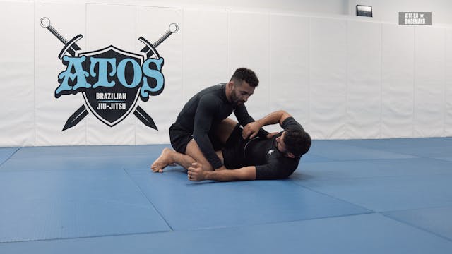 Guillotine from Knee Shield