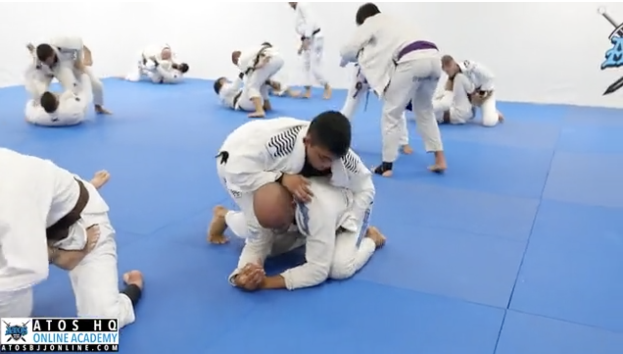 Sparring: Andy Murasaki vs Brown Belt