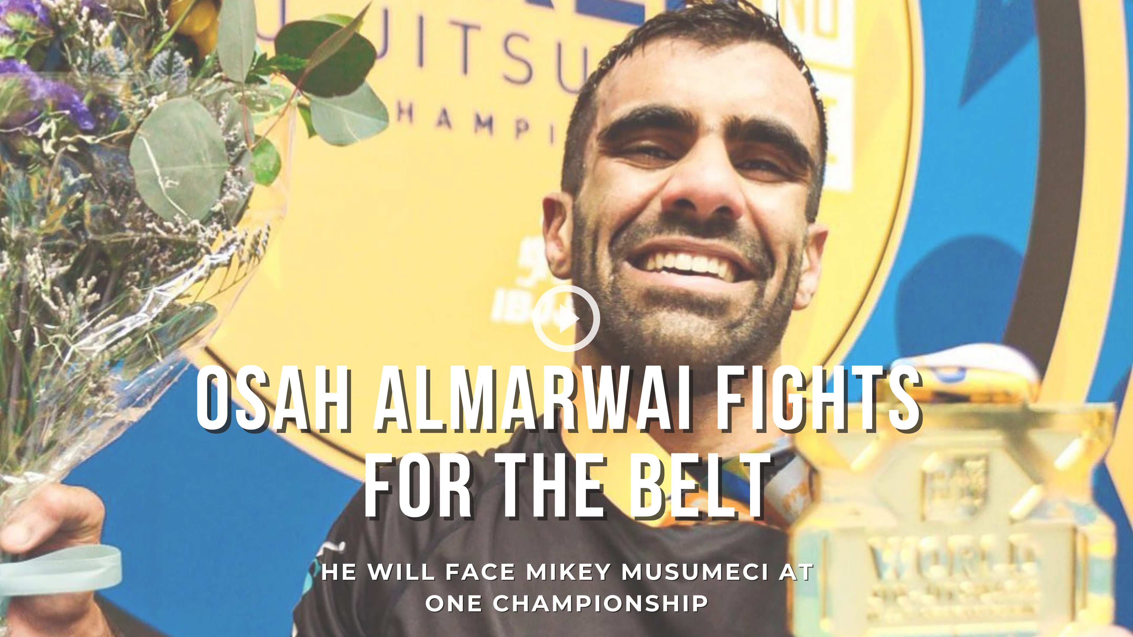 Osamah Almarwai Fights For ONE Championship Belt 🔥