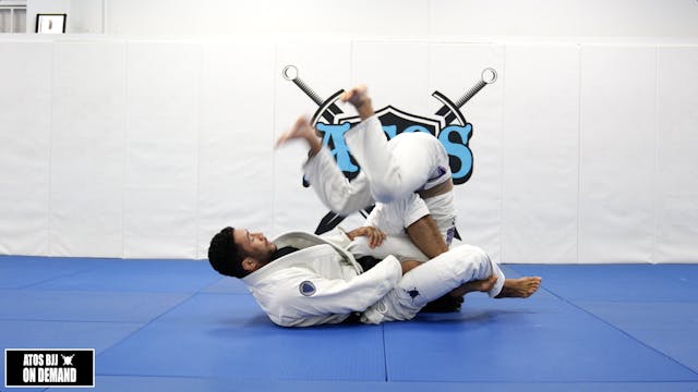 Omoplata From Spider Guard Rolling Fi...