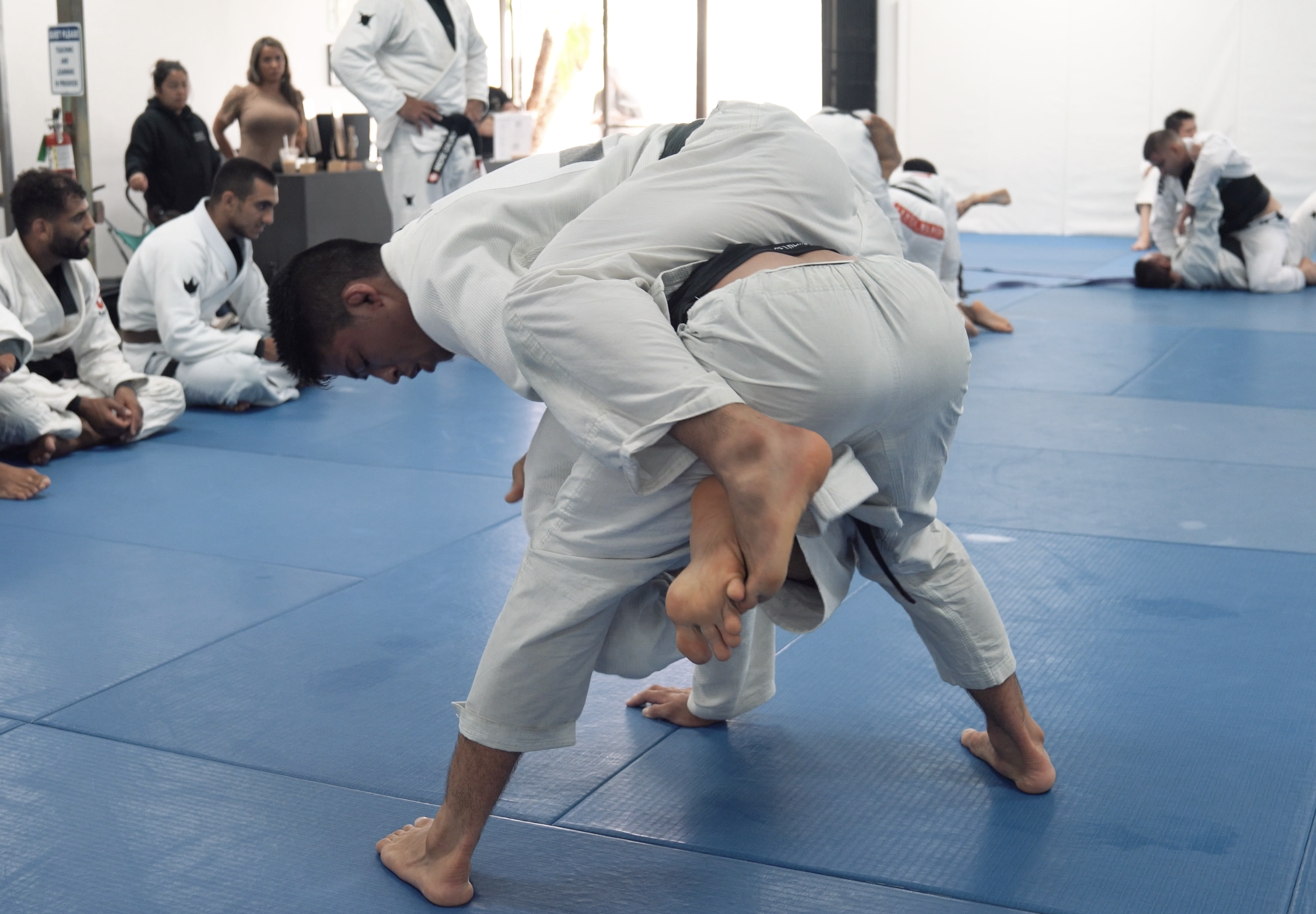 Sparring: Andy Murasaki vs Brown Belt Visitor