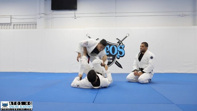 One leg X From Half Spider Guard