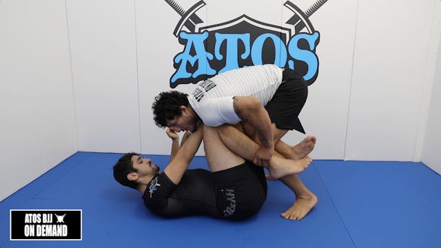 Knee Shield Forcing to Butterfly Body Lock
