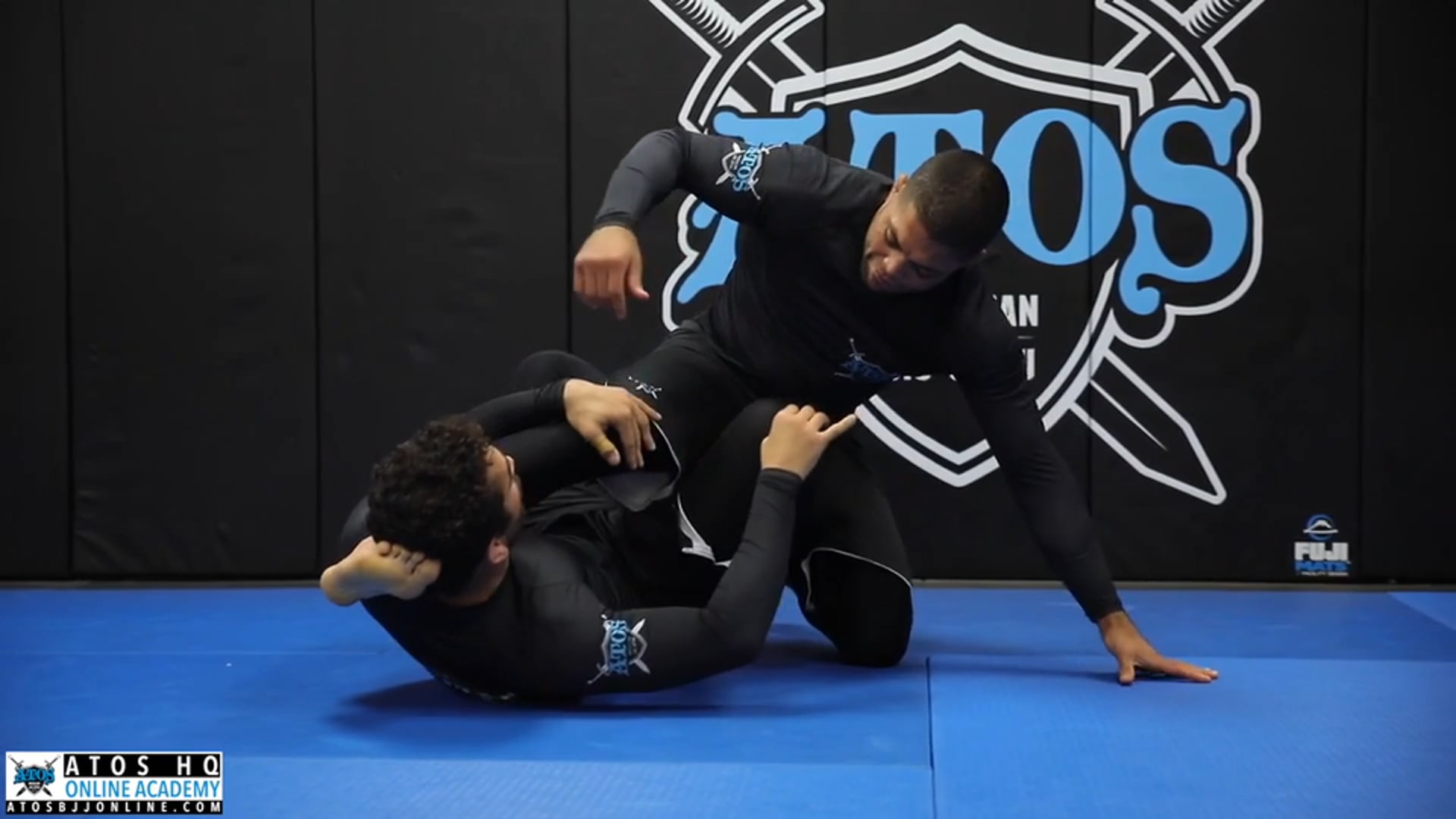 X Guard Sweep From DLR With Variation to Back Body Lock