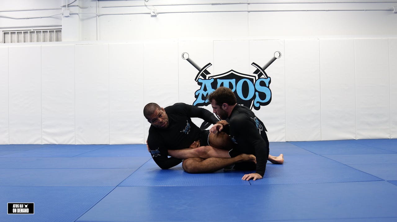 X Guard Entry & Control to Ankle Lock Andre Galvao Atos BJJ OnDemand