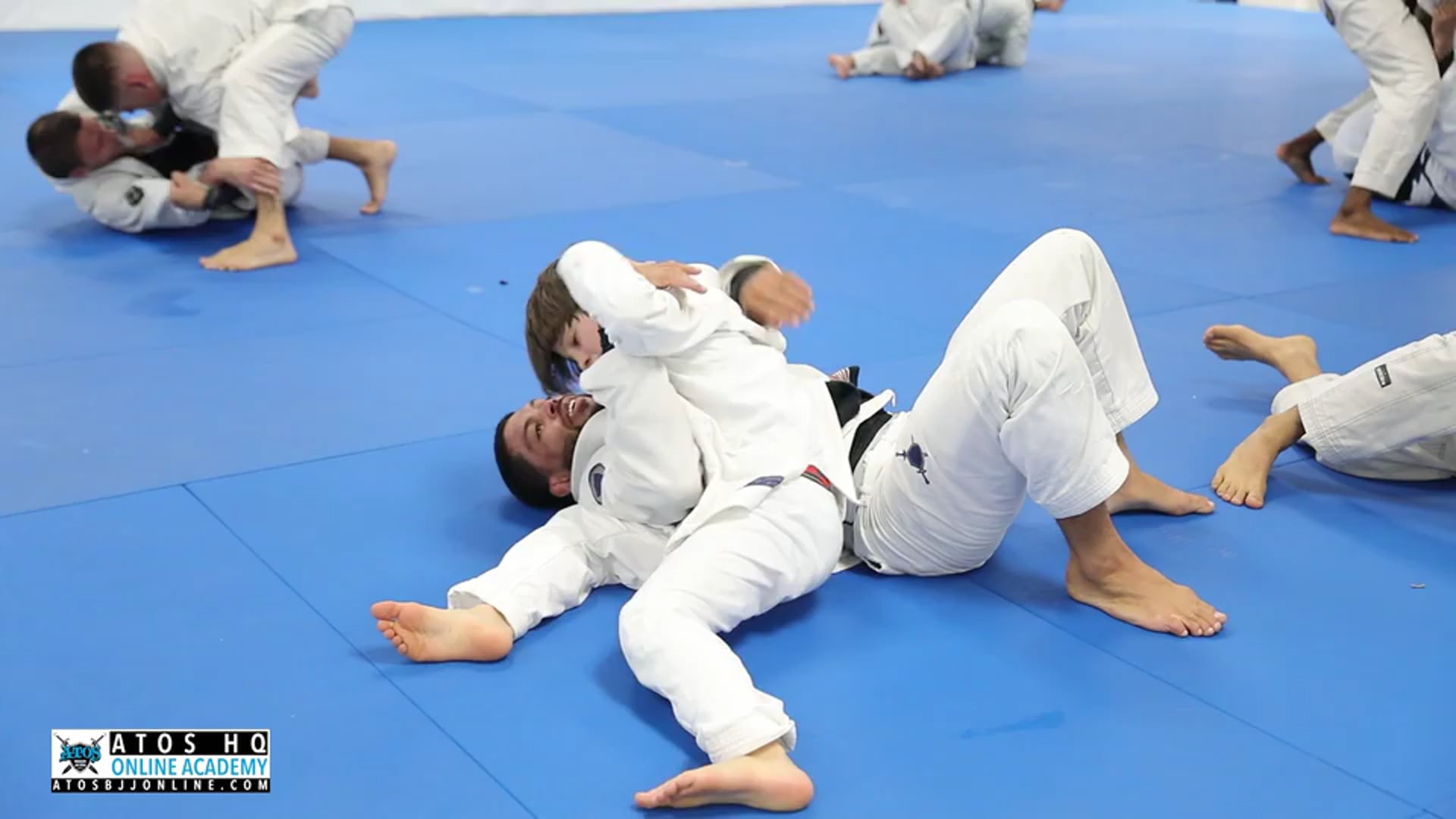 Professor Andre Galvao vs Anthony - Kid's Sparring