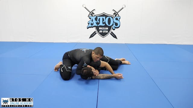 Over Head Pass to Back Take