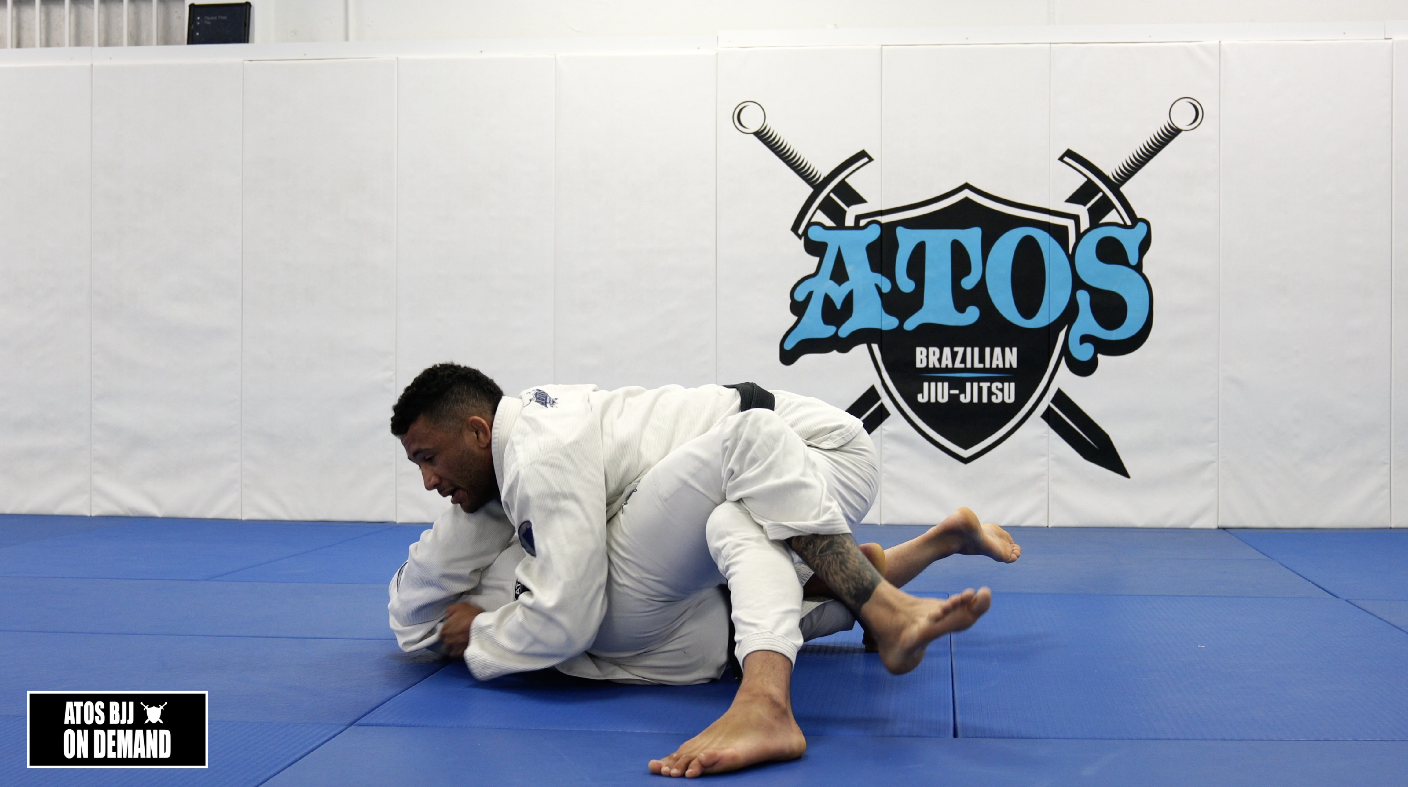 Old School Half Guard Pass