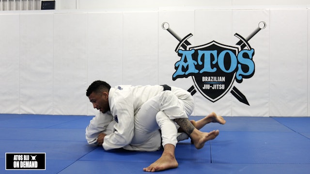 Old School Half Guard Pass