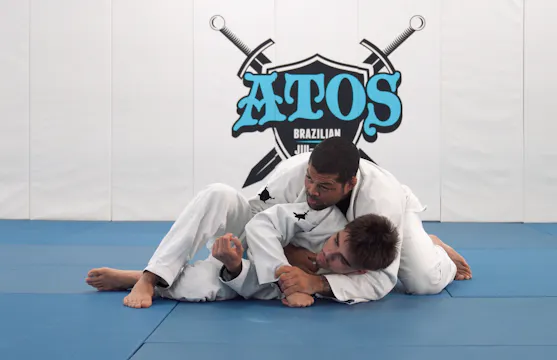 Back Control Holding the Collar for B...