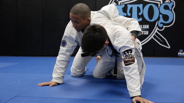 Dog Fight from Half Guard with Lapel ...