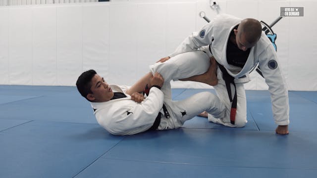 Ankle Lock Attack from X Guard | Part 1