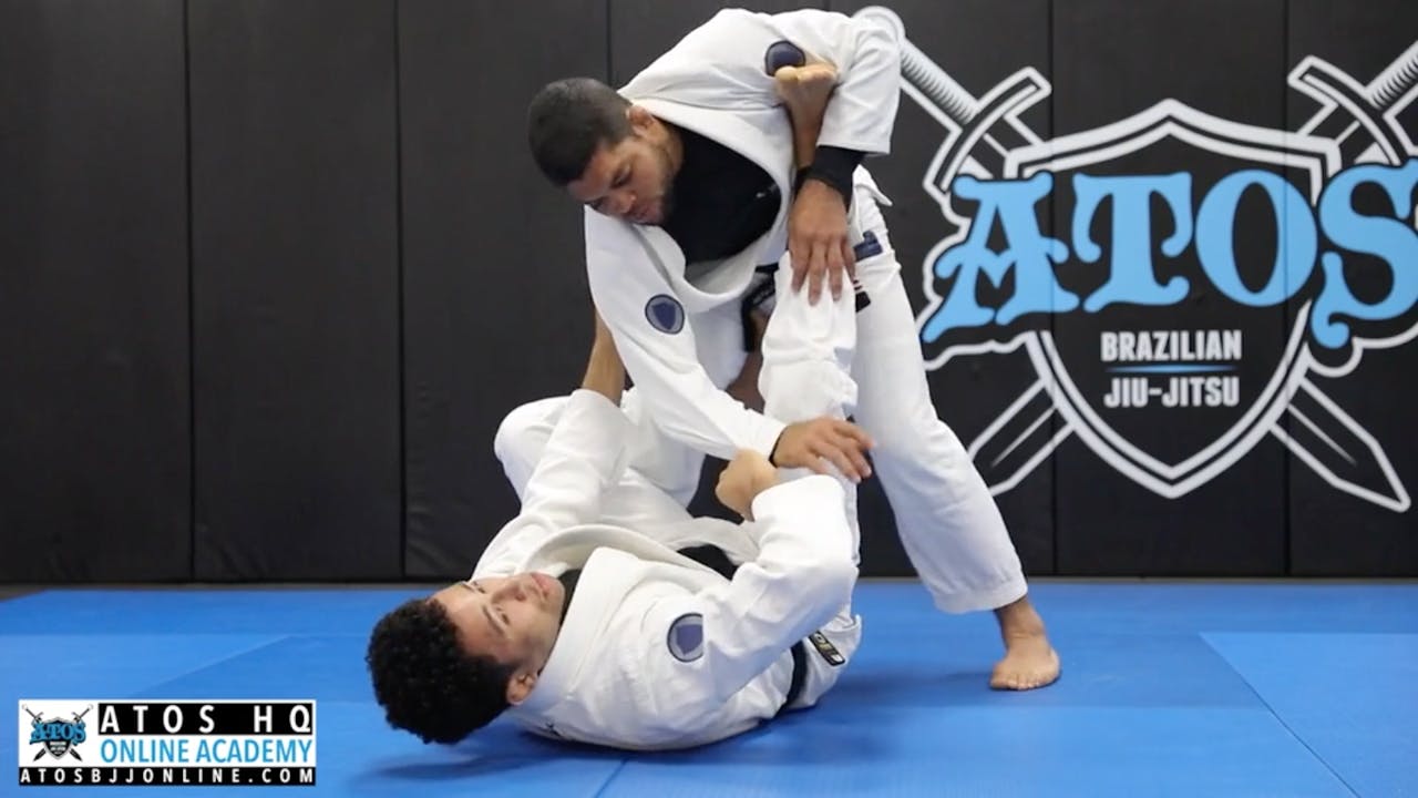 Guard Pull to Lazer Guard + Back Take and Triangle Choke Dominique
