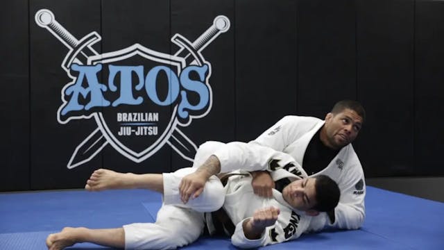 Bow and Arrow Choke When the Opponent...