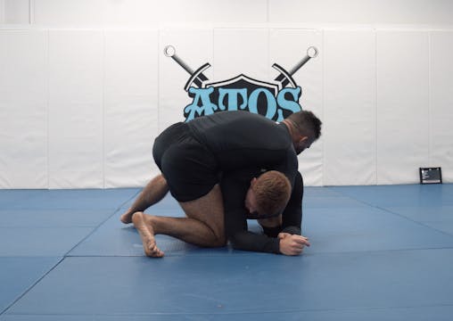 Front Head Lock To Choke Options