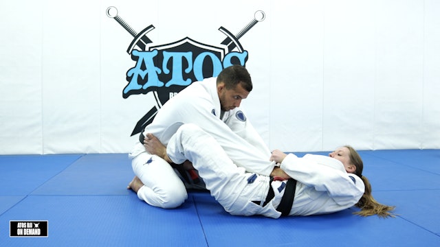Transition from Closed to Open Guard - Kid's Class