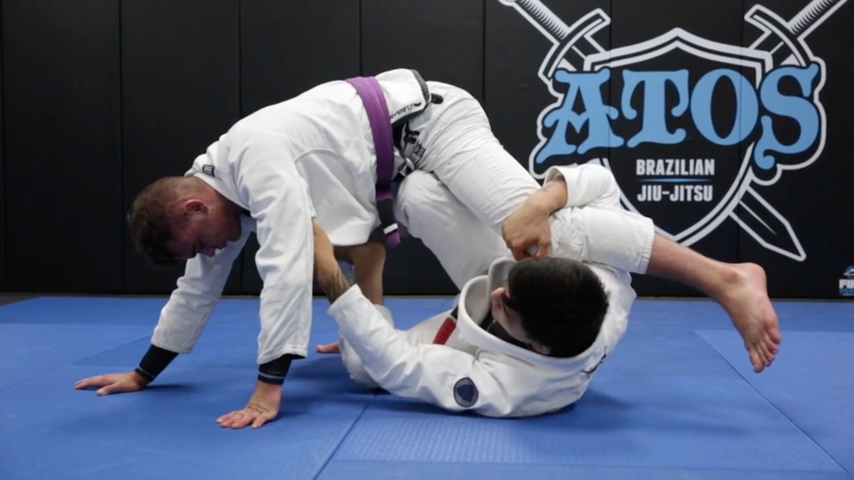 Z Guard from Reverse DLR + Stand Up in Base Sweep or Back Take
