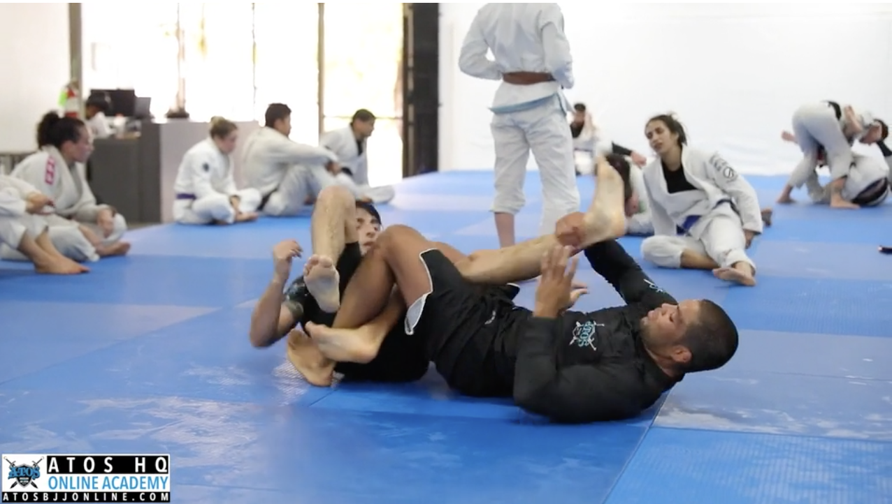 Sparring: Andre Galvao vs David Grostic (Blue Belt)