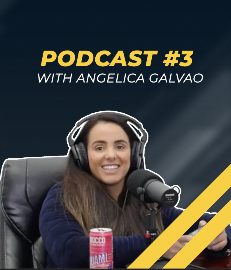 🇧🇷Andre Galvao Podcast #3 Angelica Galvao - Esposa, Mãe, Líder...Campeã!