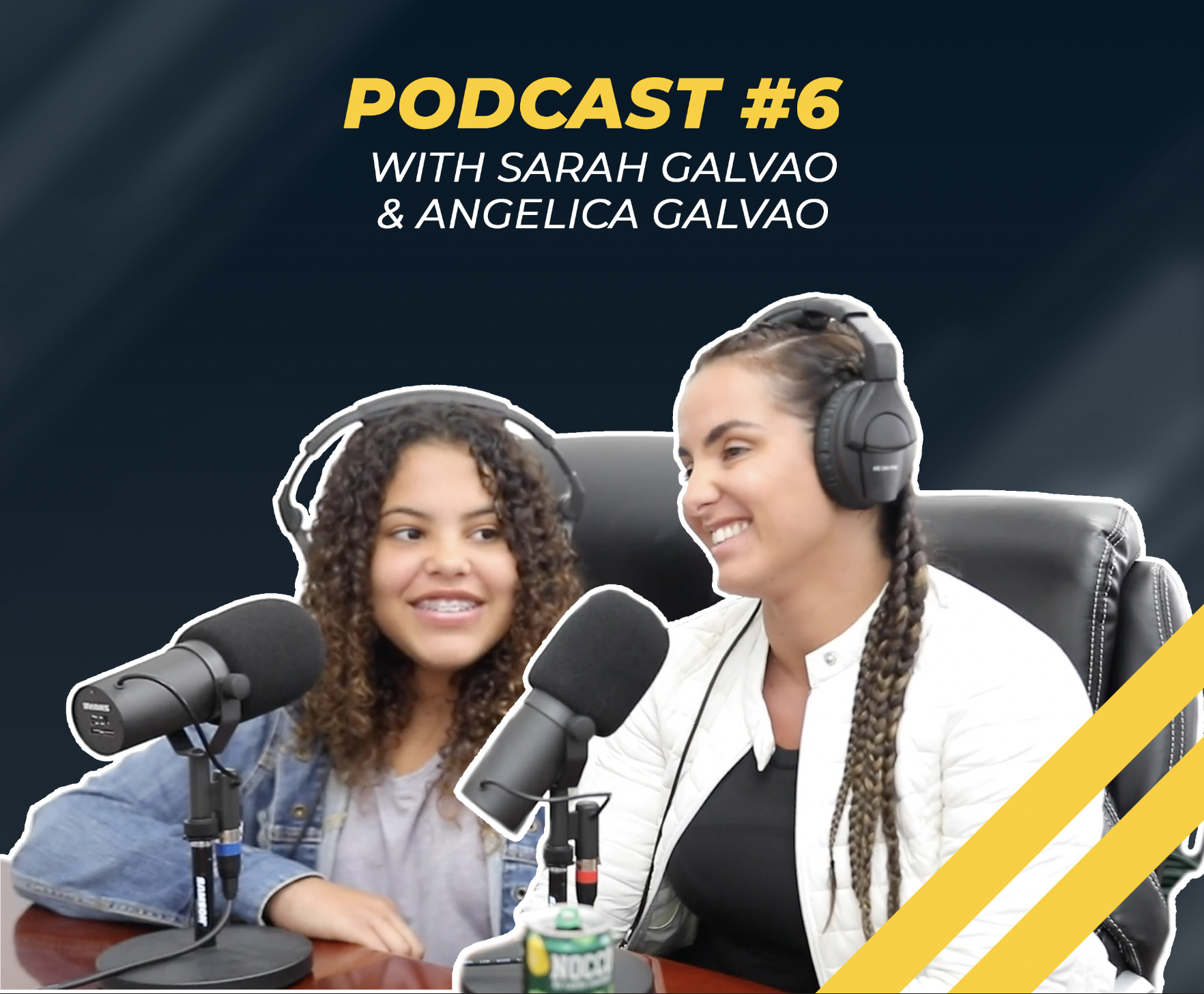 🇺🇸Andre Galvao Podcast #6 - Angelica & Sarah Galvao
