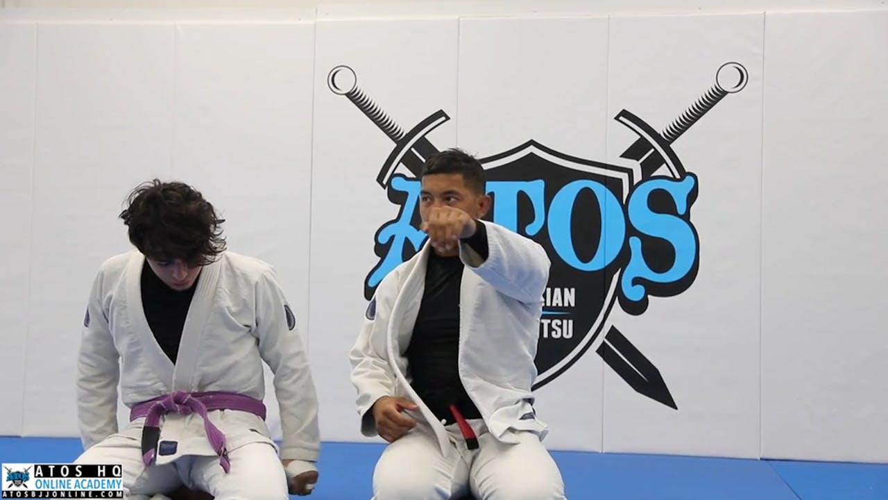 Windshield Wiper Shin Cut To Leg Drag/Stack Pass From DLR Guard Rolando Samson Atos BJJ OnDemand