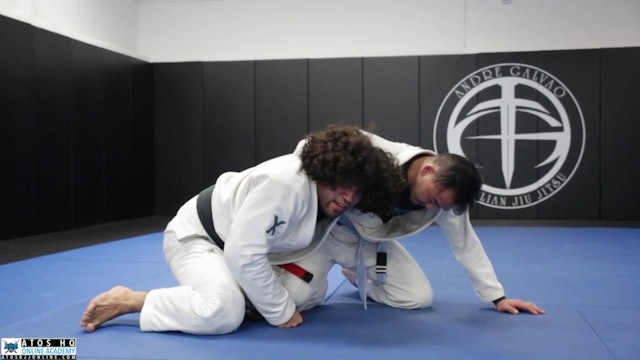 Half Guard Knee Shield to Dog Fight to Back Take